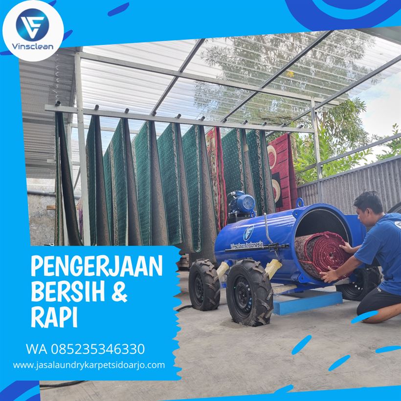 mesin laundry karpet - Jasa cuci karpet Sidoarjo